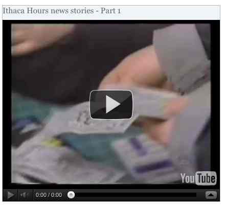 Image to go with video of: Ithaca Hours news stories - Part 1