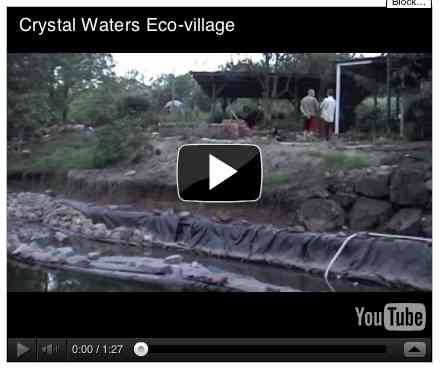 Image to go with video of: Crystal Waters Eco-village